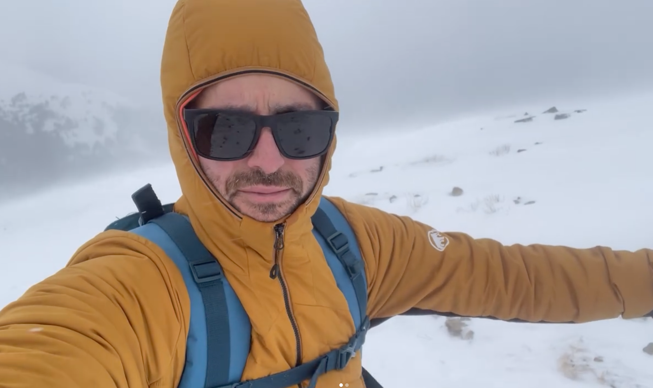 Kris Davis winter adventure